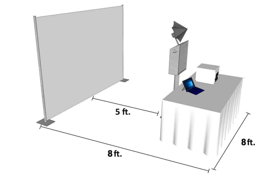 Gif Booth Dimensions ,San Diego, Los Angeles, San Francisco, Las Vegas, New York City, SD - LA - SF - LV - NYC Studios