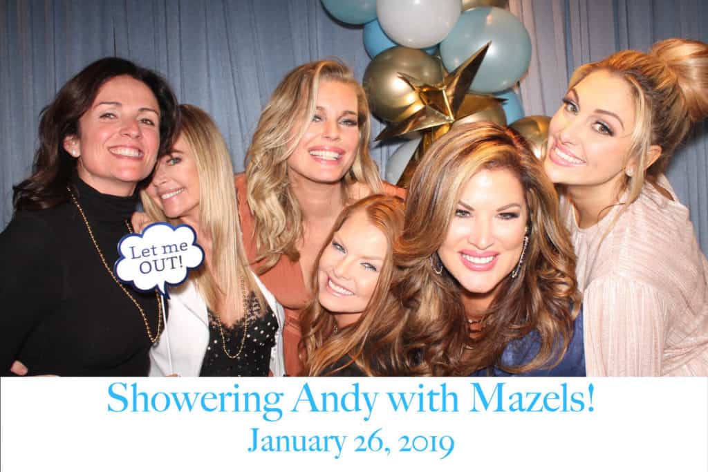 Showering with Andy Cohen, The Real House Wives of Beverly Hills, San Diego, Los Angeles, San Francisco, Las Vegas, New York City, SD - LA - SF - LV - NYC Studios