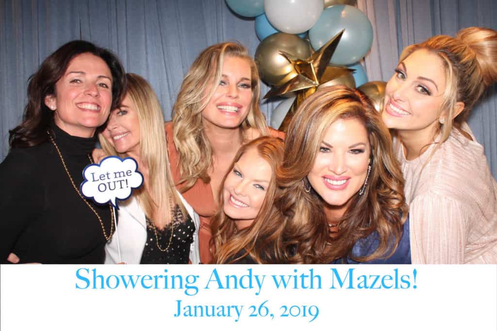 Andy Cohen, The Real House Wives of Beverly Hills Showering Andy with Mazels, San Diego, Los Angeles, San Francisco, Las Vegas, New York City,  SD - LA - SF - LV - NYC Studios