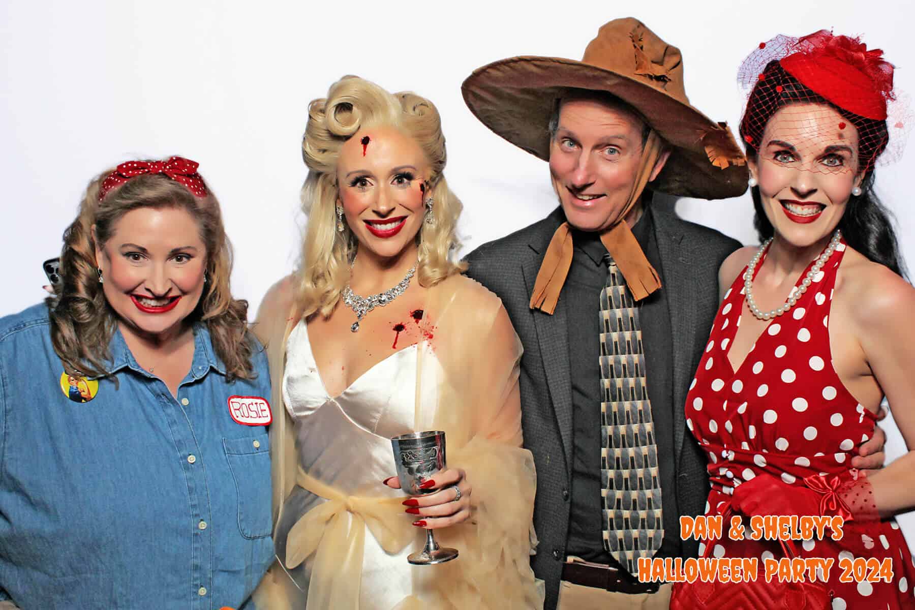 Featured image for “Hauntingly Chic Halloween Celebration: Hollywood Photo Booth’s Beauty Booth Brings Glam to Dan’s 40th Birthday in Valencia, CA”
