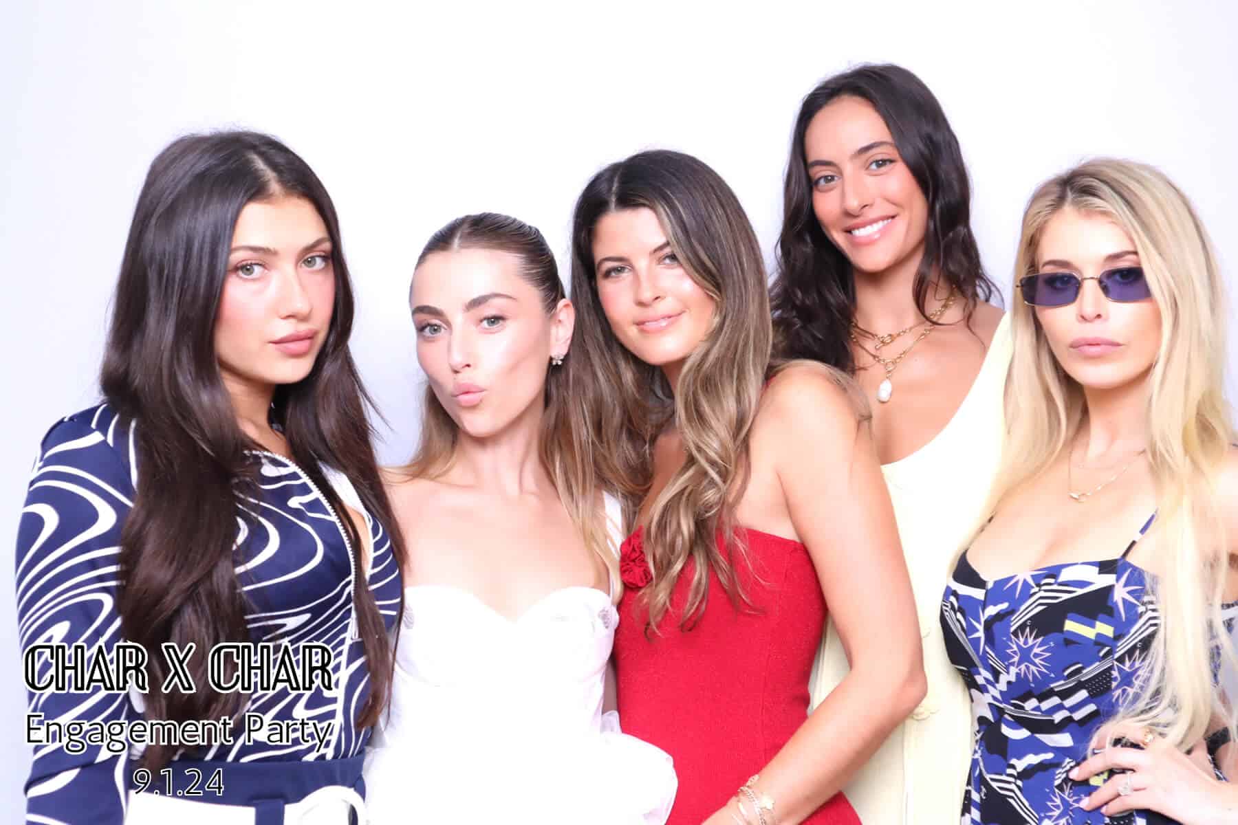 Featured image for “Capturing Love in Style: Hollywood Photo Booth’s Stunning Beauty Booth at Charlotte & Charlie’s Outdoor Engagement in Southampton, NY  ”