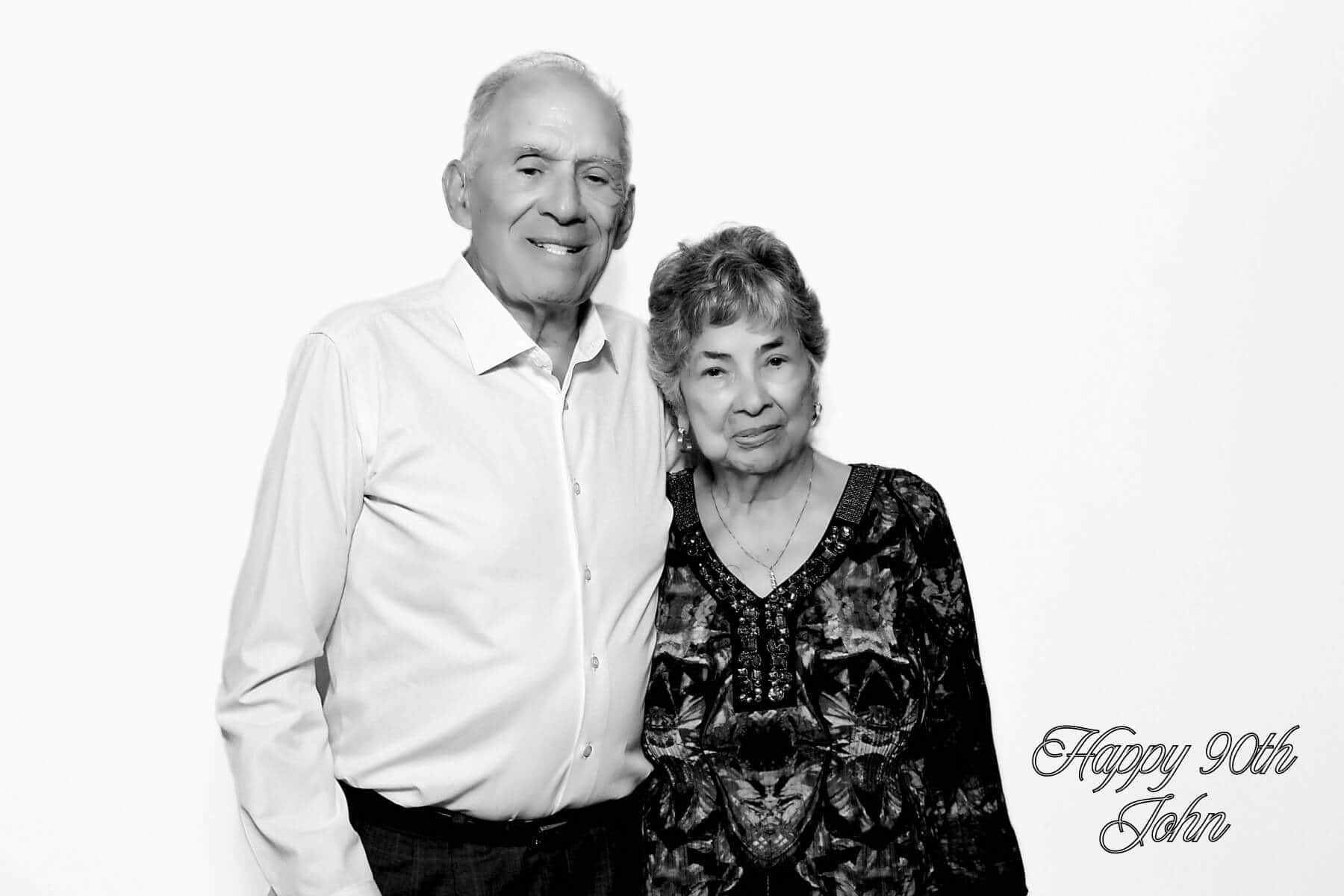 Featured image for “Hollywood Photo Booth’s Luxe Beauty Booth Shines at John’s 90th Birthday Bash in Sherman Oaks”