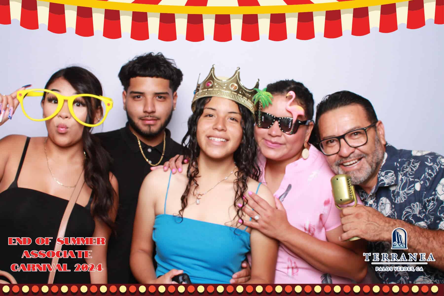 Featured image for “Hollywood Photo Booth Captures Fun and Festivity at the End of Summer Associate Carnival with Open Air Booth at Terranea Resort, Rancho Palos Verdes”