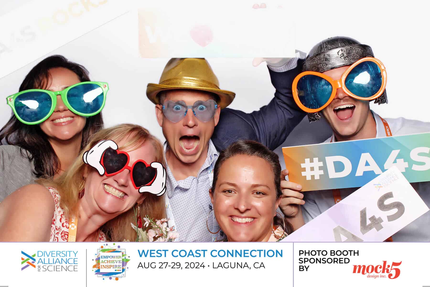 Featured image for “Diversity Alliance for Science Hosts Stylish Corporate Night with Hollywood Photo Booth’s Beauty Booth in Dana Point”