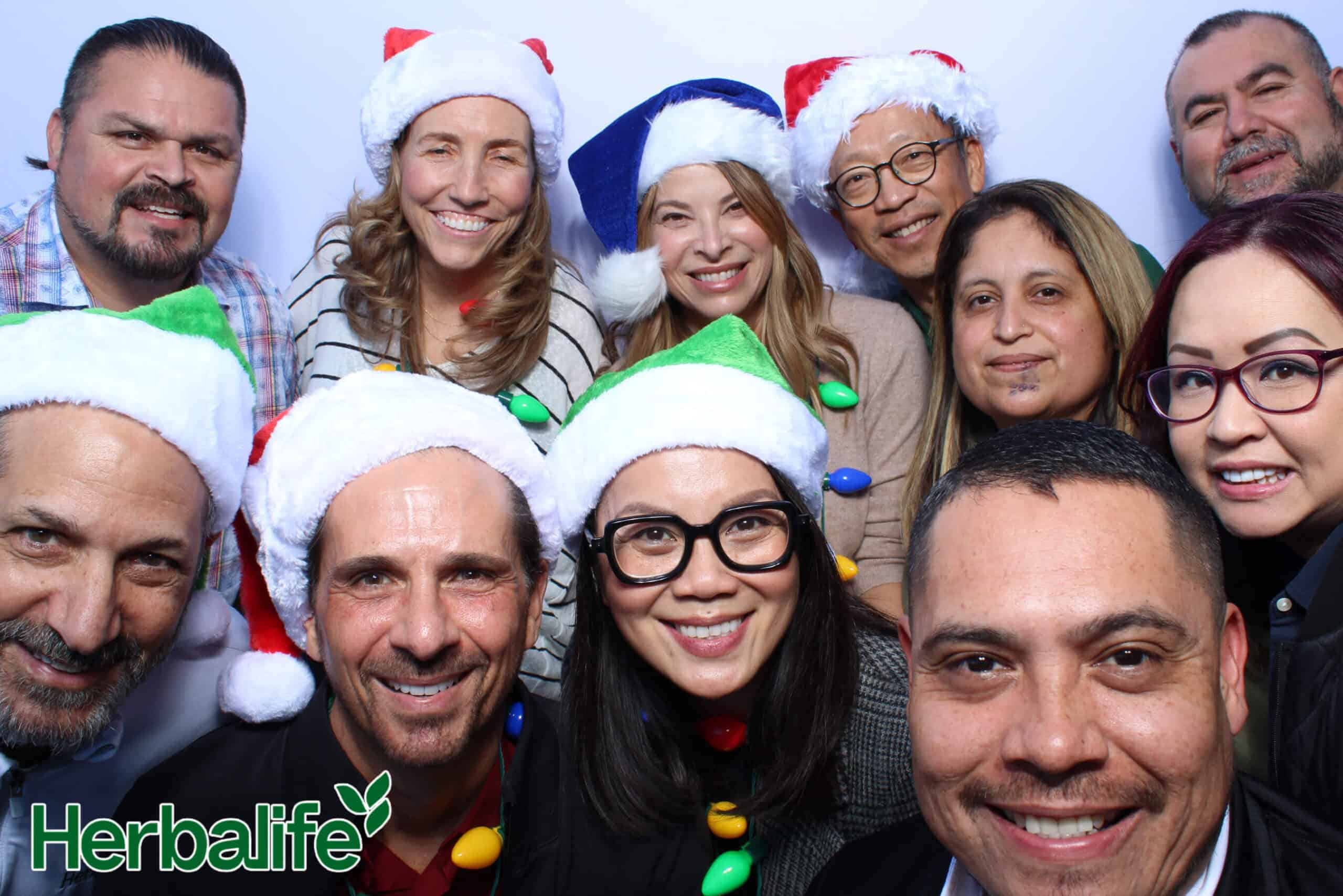 Featured image for “Festive Fun Meets Corporate Class — Hollywood Photo Booth Brings the Open Air Experience to Herbalife’s Holiday Raffle in Carson, CA”